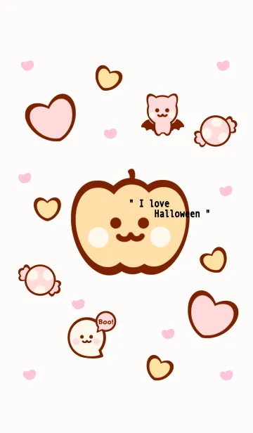 [LINE着せ替え] Cute Cute pastel Halloween 2の画像1