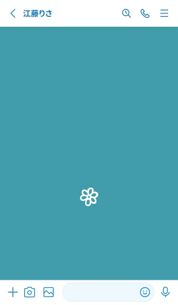 [LINE着せ替え] ミニ フラワー _25の画像2