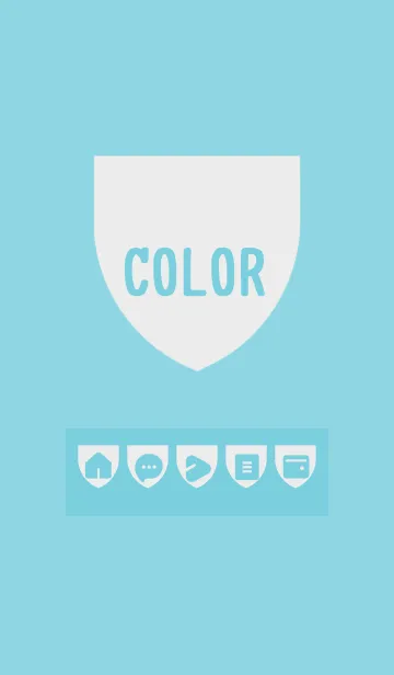 [LINE着せ替え] green color X06の画像1