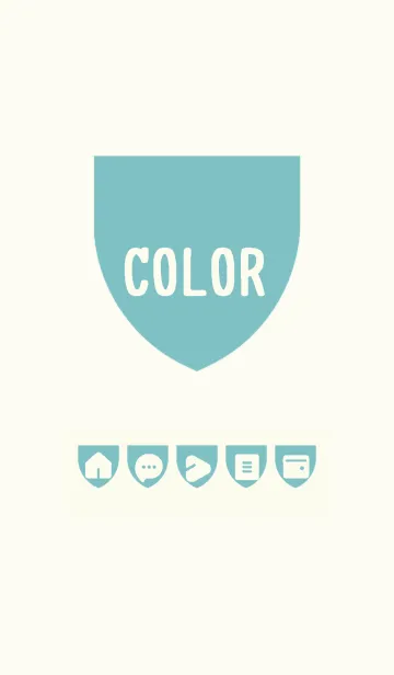 [LINE着せ替え] green color X07の画像1