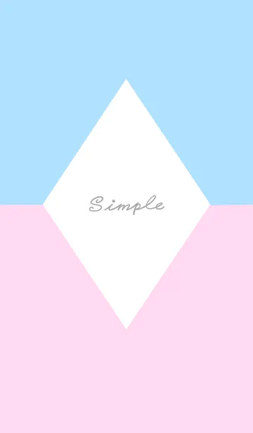 [LINE着せ替え] Simple Times-Pink Blue. Light Pink Jの画像1