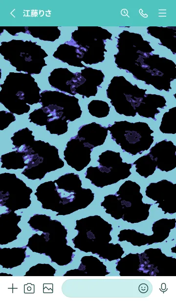 [LINE着せ替え] カラー レオパード 126の画像2