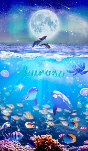 [LINE着せ替え] ワンダフルライフ✨くろすの祝福の画像1