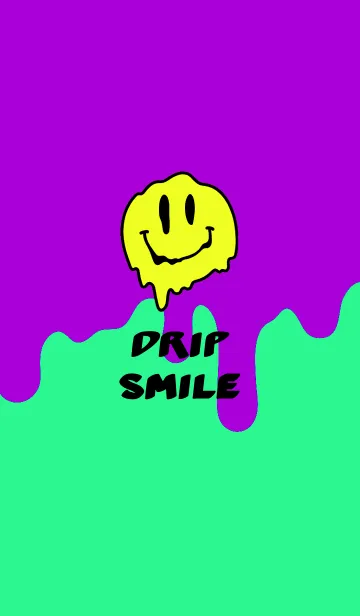 [LINE着せ替え] ドリップ スマイル _8の画像1
