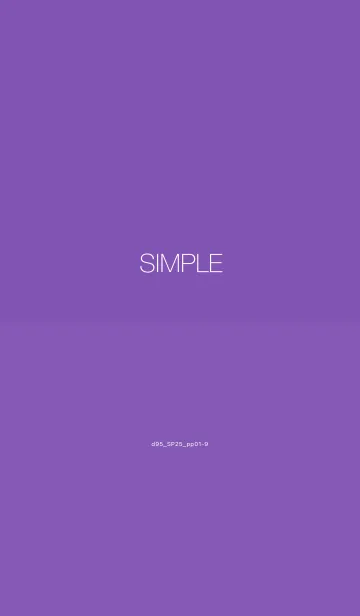 [LINE着せ替え] d95_25_パープル1-9の画像1