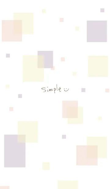 [LINE着せ替え] 大人シンプル四角14の画像1