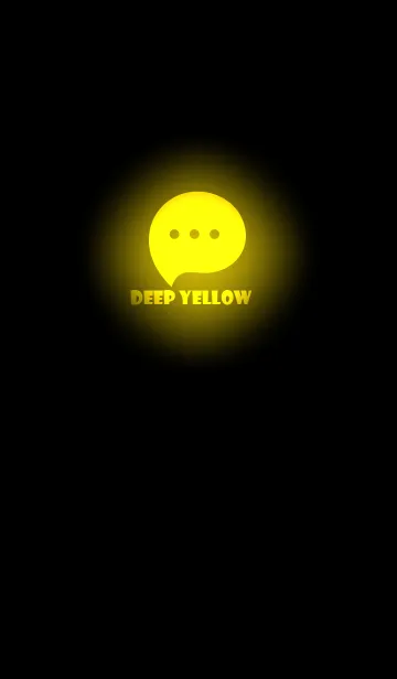 [LINE着せ替え] Deep Yellow Light Theme V3 (JP)の画像1