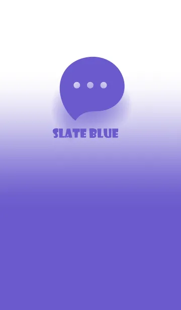 [LINE着せ替え] Slate Blue & White Theme V.2 (JP)の画像1