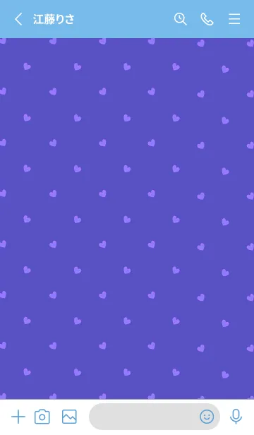 [LINE着せ替え] ミニ ハート _075の画像2