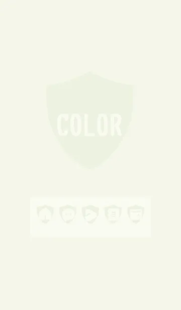 [LINE着せ替え] green color Y03の画像1