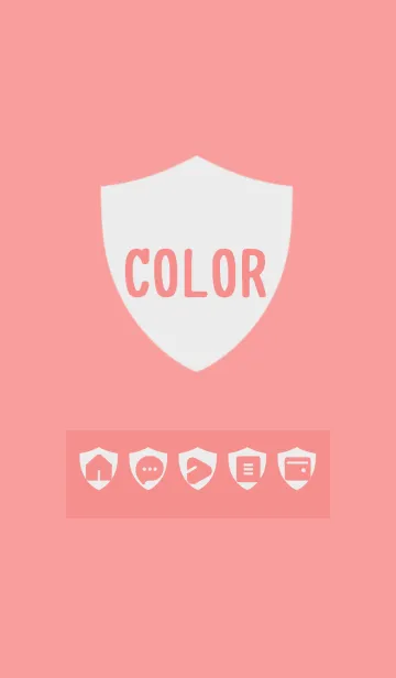 [LINE着せ替え] red color Y01の画像1