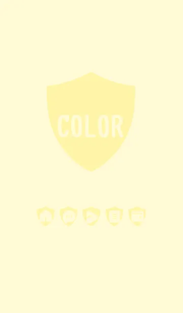 [LINE着せ替え] yellow color Y05の画像1