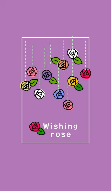 [LINE着せ替え] Wishing roseの画像1