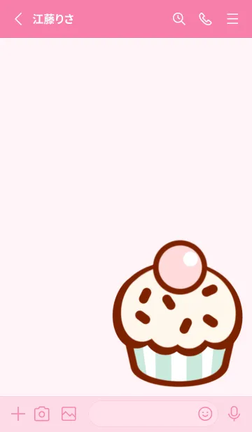 [LINE着せ替え] Sweet pastel theme 2 :)の画像2