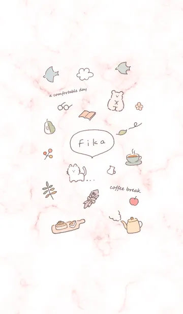 シンプル手描きアイコン♥ベビーピンク10_1の着せ替えメイン画像