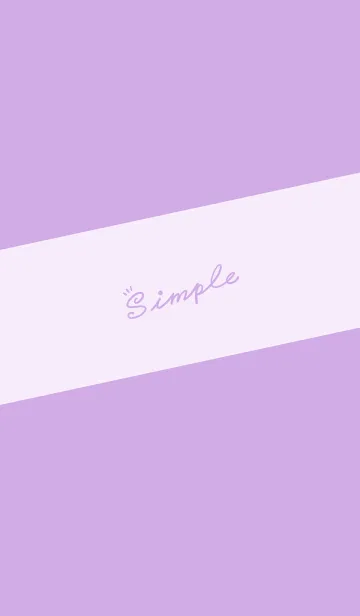 [LINE着せ替え] Simple Lines-Purple. Light Gray Purple Jの画像1