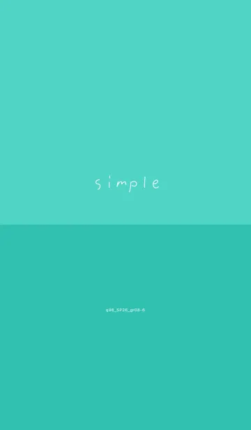 [LINE着せ替え] q96_26_グリーン8-6の画像1