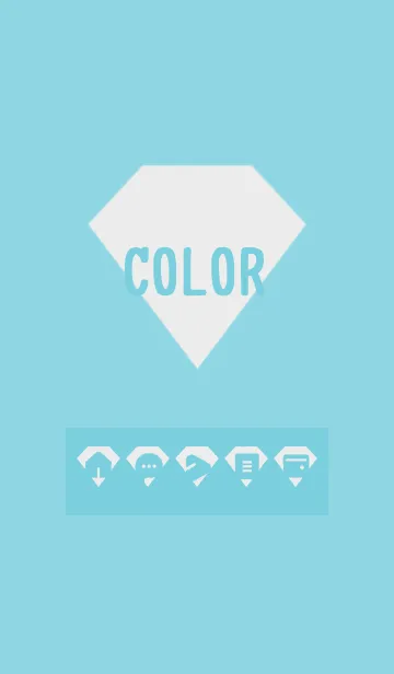 [LINE着せ替え] green color Z06の画像1