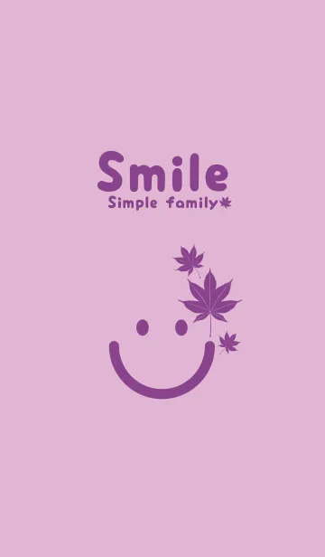 [LINE着せ替え] スマイル＆紅葉 リラの画像1