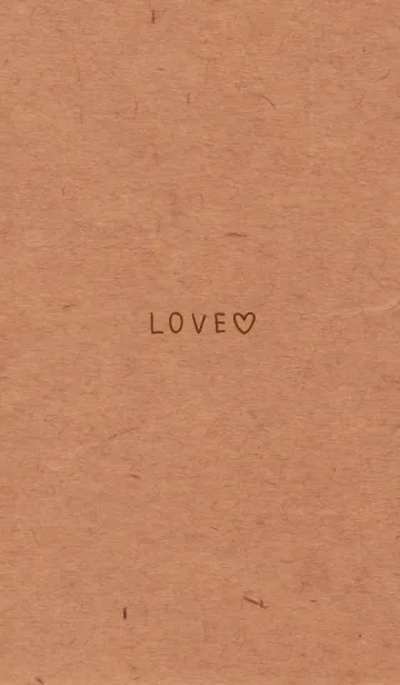 [LINE着せ替え] クラフト紙 シンプル20の画像1