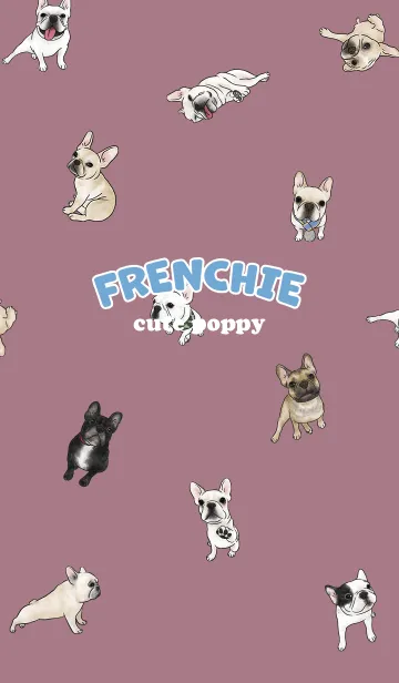 [LINE着せ替え] frenchie7 / dusty rose .jpの画像1