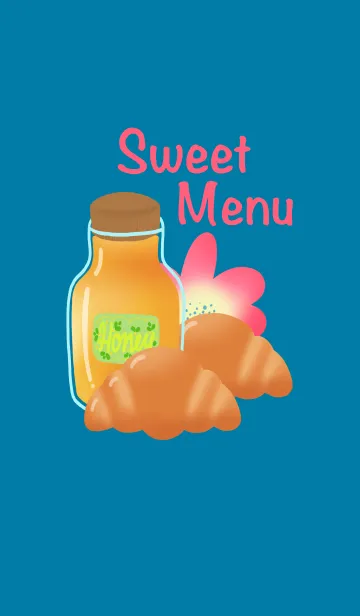 [LINE着せ替え] Sweet Menuの画像1
