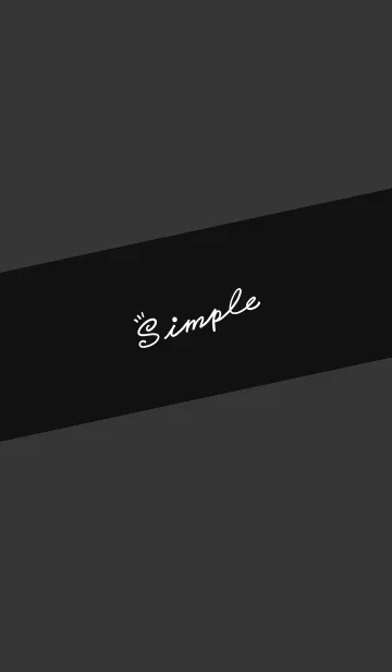 [LINE着せ替え] Simple Lines-Grey.Black.WhiteJの画像1