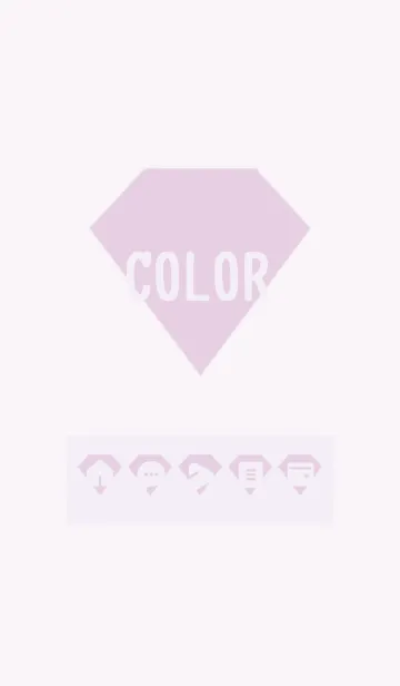 [LINE着せ替え] purple color Z03の画像1