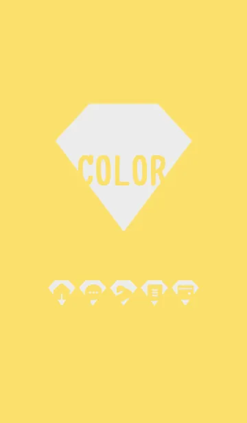 [LINE着せ替え] yellow color Z01の画像1