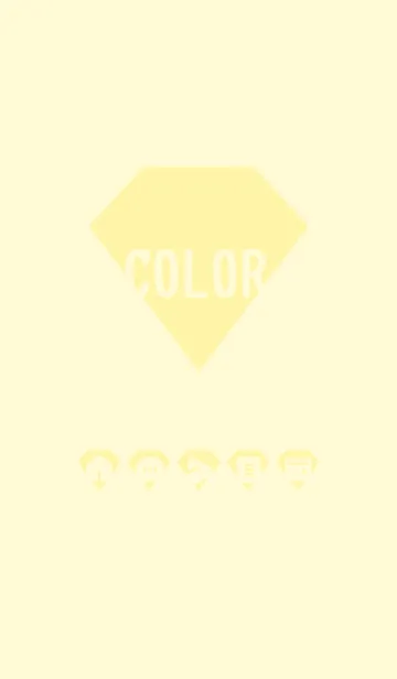 [LINE着せ替え] yellow color Z05の画像1