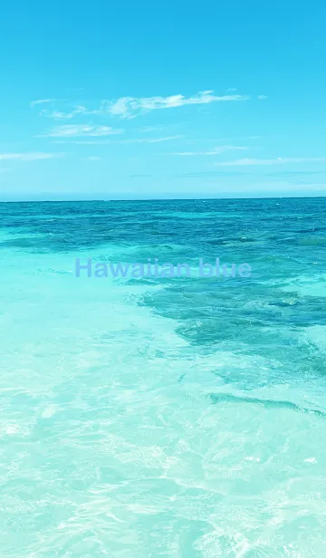 [LINE着せ替え] Hawaiian blue 26の画像1