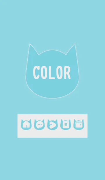 [LINE着せ替え] green color N16の画像1