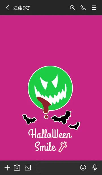 [LINE着せ替え] ハロウィン スマイル _28の画像2