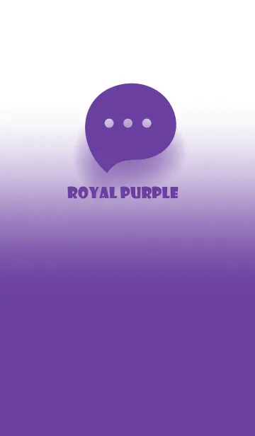 [LINE着せ替え] Royal purple  & White Theme V.2 (JP)の画像1