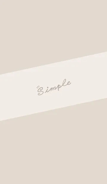 [LINE着せ替え] Simple Lines-lightGrayOrange.LightGray Jの画像1