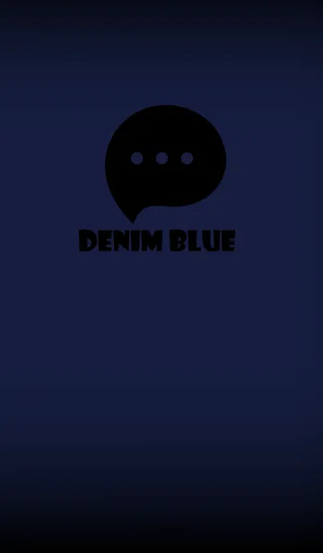 [LINE着せ替え] Denim Blue And Black V.3 (JP)の画像1