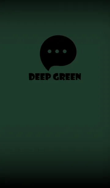 [LINE着せ替え] Deep Green And Black V.3 (JP)の画像1