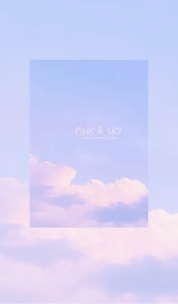 [LINE着せ替え] PINK＆SKY 13 ／ナチュラルスタイルの画像1