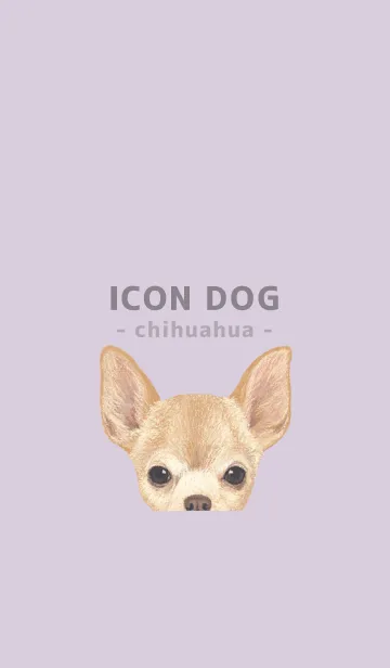 [LINE着せ替え] ICON DOG - チワワ - PASTEL PL/04の画像1