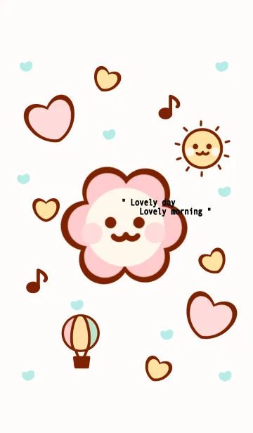 [LINE着せ替え] Lovely morning theme 2の画像1