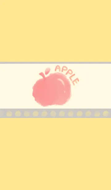 Smudged Apple J-Light Yellow Orange.Redの着せ替えメイン画像