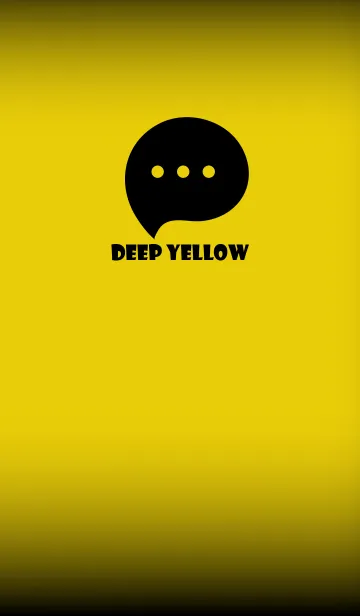 [LINE着せ替え] Deep Yellow And Black V.3 (JP)の画像1