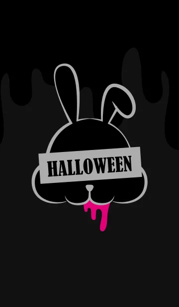 [LINE着せ替え] BAD RABBIT-HALLOWEEN 7の画像1