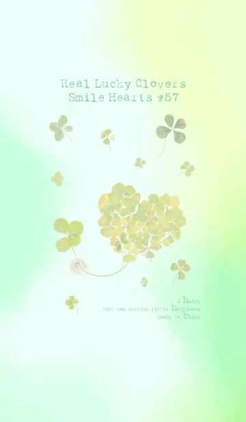 [LINE着せ替え] 本物ラッキークローバーズ Smile Hearts#57の画像1