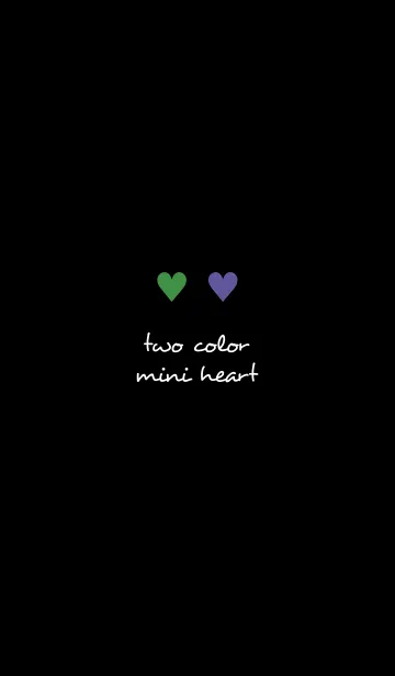 [LINE着せ替え] 2 カラー ミニ ハート 174の画像1