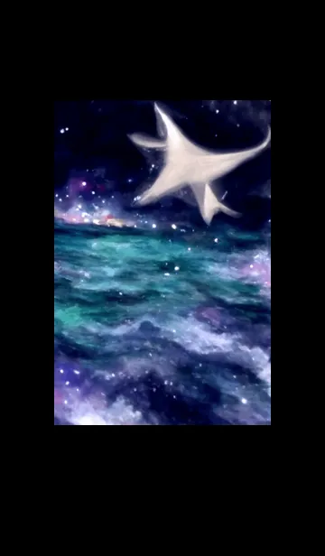 [LINE着せ替え] 月の夜 夜の海 #4_620。の画像1