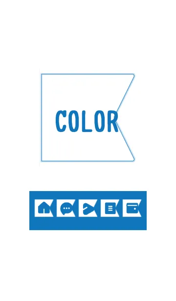 [LINE着せ替え] bw color O09の画像1