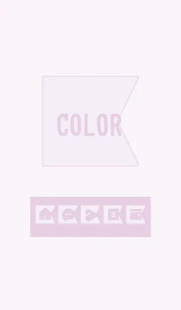 [LINE着せ替え] purple color O08の画像1