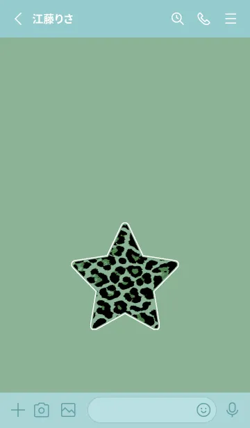 [LINE着せ替え] レオパード スター 14の画像2