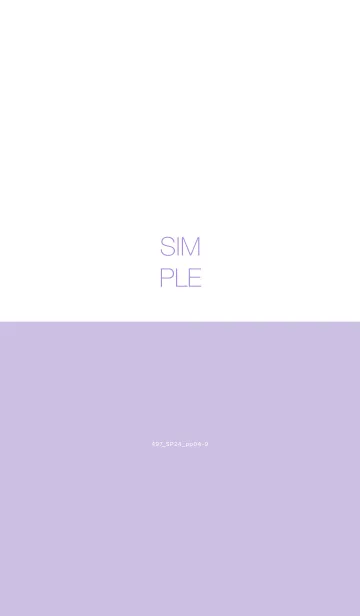 [LINE着せ替え] 497_24_パープル4-9の画像1